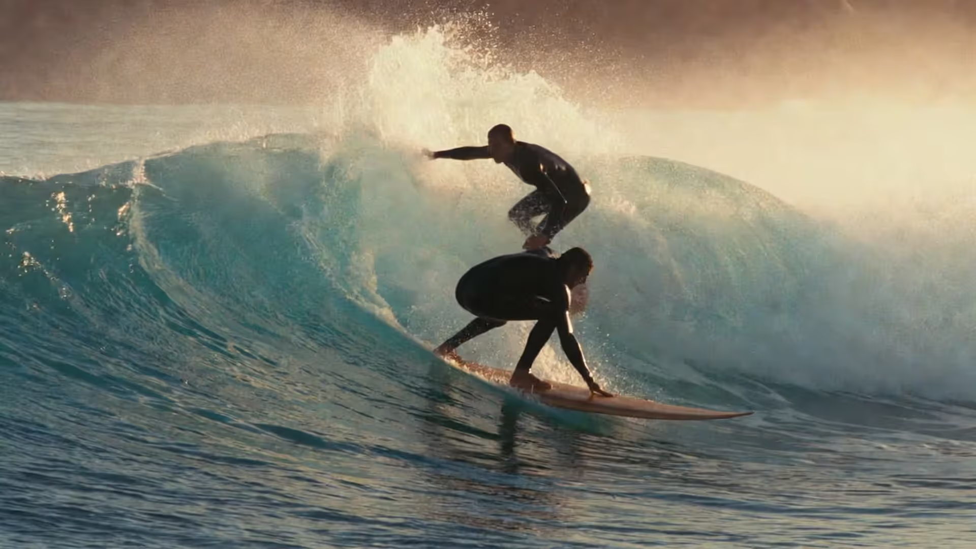 Two boards, two completely different ways to ride a wave