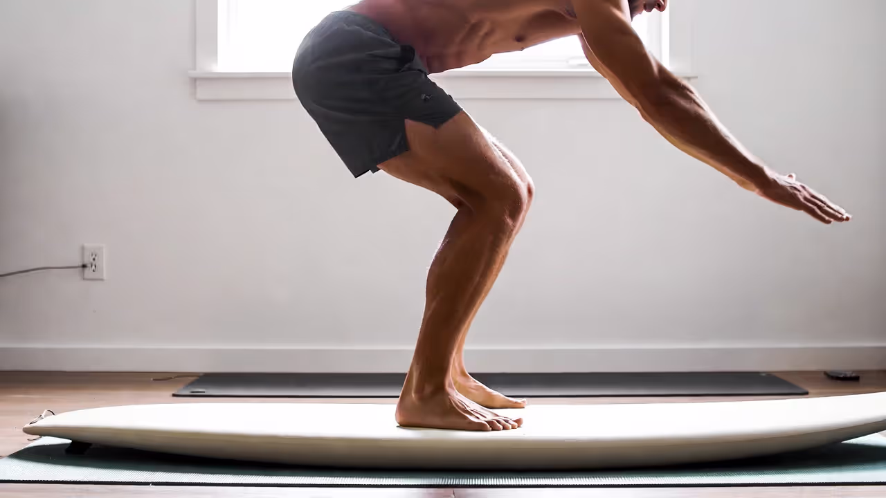 Dryland drills build the movement patterns surfing demands